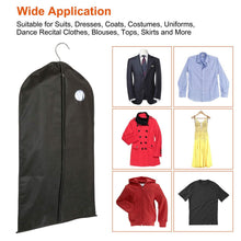 Load image into Gallery viewer, 5-Piece: 39" Garment Bags Hanging Suit Bags Covers