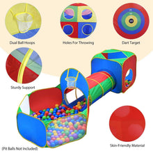 Load image into Gallery viewer, 5-Piece: Pop Up Playhouse Kids Ball Pit Tents