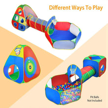 Load image into Gallery viewer, 5-Piece: Pop Up Playhouse Kids Ball Pit Tents