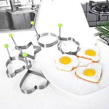 Load image into Gallery viewer, 5-Pieces Set: Fried Egg Mold Pancake Rings Shaped