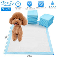 Load image into Gallery viewer, 50-Piece: Dog Training Pads