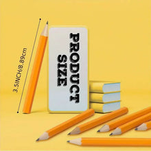 Load image into Gallery viewer, 50-Pieces: 3.5" Hexagonal Golf Pencils - HB Yellow, Pre-Sharpened