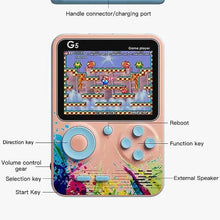 Load image into Gallery viewer, 500 Games Mini Handheld Retro Portable Video Game Console