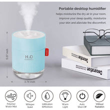 Load image into Gallery viewer, 500ml Cool Mist Portable Mini Humidifier