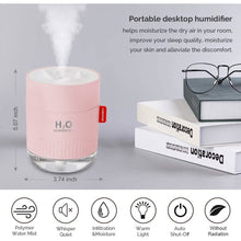 Load image into Gallery viewer, 500ml Cool Mist Portable Mini Humidifier