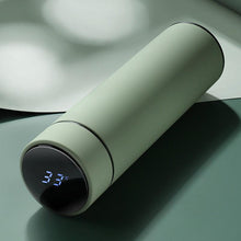 Load image into Gallery viewer, 500ml Stainless Steel Intelligent Insulation Water Bottle Vacuum Bottle Insulation Touch Intelligent Temperature Display Intelligent Touch Display Temperature 304 Stainless Steel Thermos Water Bottle