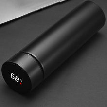 Load image into Gallery viewer, 500ml Stainless Steel Intelligent Insulation Water Bottle Vacuum Bottle Insulation Touch Intelligent Temperature Display Intelligent Touch Display Temperature 304 Stainless Steel Thermos Water Bottle