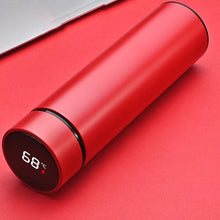 Load image into Gallery viewer, 500ml Stainless Steel Intelligent Insulation Water Bottle Vacuum Bottle Insulation Touch Intelligent Temperature Display Intelligent Touch Display Temperature 304 Stainless Steel Thermos Water Bottle