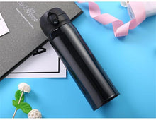 Load image into Gallery viewer, 500ml Stainless Steel Thermos Coffee Mug Water Bottle Portable Vacuum Stainless Steel Bouncing Lid Vacuum Flask Custom Starry Sky Cold Insulation Bottle Business Gift Creative Insulated Water Bottle