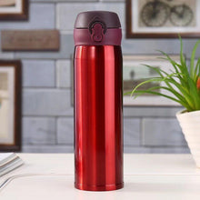 Load image into Gallery viewer, 500ml Stainless Steel Thermos Coffee Mug Water Bottle Portable Vacuum Stainless Steel Bouncing Lid Vacuum Flask Custom Starry Sky Cold Insulation Bottle Business Gift Creative Insulated Water Bottle