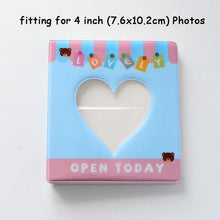 Load image into Gallery viewer, 50/100 Pockets Photo Album Hollow Heart Mini Photocard Holder 4/6 Inches Card Binder & Stickers Storage Business Card Bag Polaroid Book Album Gifts For Valentines Day