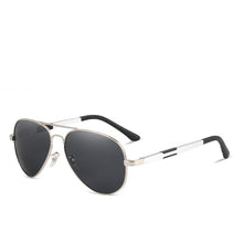 Load image into Gallery viewer, Aviation Luxury Aluminum Magnesium Gold Fashion Polarized Lens Sunglasses Men/Women Driving Mirror Sunglasses Military Style