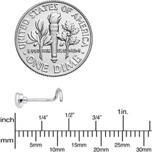 Load image into Gallery viewer, 20G Gleaming Infinity Symbol Nose Screw