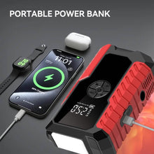 Load image into Gallery viewer, Portable 12V Car Jump Starter, Battery Charger, Air Pump (LED Display)