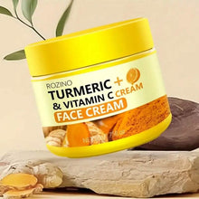 Load image into Gallery viewer, 50g/1.75 Oz Turmeric + Vitamin C Face Cream with Hyaluronic Acid