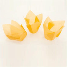 Load image into Gallery viewer, 50pcs Newspaper Style Cupcake Liner Baking Cup For Wedding Party Muffin Cupcake Paper Cup Oilproof Cake Wrapper Cupcake Baking Cups Muffin Baking Liners Holders Cupcake Wrapper Brown White Bright Nature Color