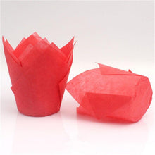 Load image into Gallery viewer, 50pcs Newspaper Style Cupcake Liner Baking Cup For Wedding Party Muffin Cupcake Paper Cup Oilproof Cake Wrapper Cupcake Baking Cups Muffin Baking Liners Holders Cupcake Wrapper Brown White Bright Nature Color