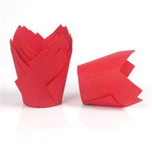 Load image into Gallery viewer, 50pcs Newspaper Style Cupcake Liner Baking Cup For Wedding Party Muffin Cupcake Paper Cup Oilproof Cake Wrapper Cupcake Baking Cups Muffin Baking Liners Holders Cupcake Wrapper Brown White Bright Nature Color
