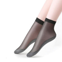 Load image into Gallery viewer, 5/10 Pairs New Summer Velvet Silk Women Socks Pack Cotton Bottom Soft Fashion Ultrathin Breathable Transparent Socks Set