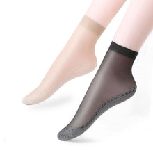 Load image into Gallery viewer, 5/10 Pairs New Summer Velvet Silk Women Socks Pack Cotton Bottom Soft Fashion Ultrathin Breathable Transparent Socks Set