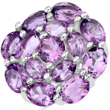 Load image into Gallery viewer, 9.28 Carat Genuine Amethyst .925 Sterling Silver Ring