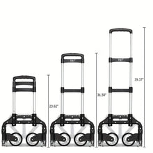 Load image into Gallery viewer, Folding Aluminum Hand Cart & Dolly โ 165 lb Capacity | Lightweight & Portable