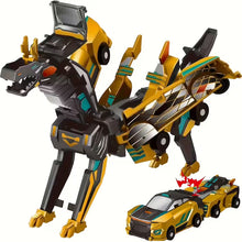 Load image into Gallery viewer, Car & Transforming Dinosaur Toy – Crash-Proof Manual
