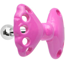Load image into Gallery viewer, Going to a Party Pink Bow Tie Tragus Cartilage Earring