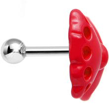 Load image into Gallery viewer, Going to a Party Red Bow Tie Tragus Cartilage Earring
