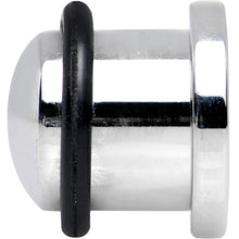 Load image into Gallery viewer, 00G Stainless Steel Single Flare Flat Top Plug