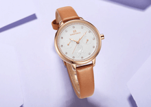 Load image into Gallery viewer, Stylish Womens Elegant With Double Zircon And Two Chronometer Day And Date Luxury Watch