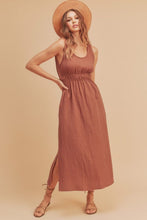 Load image into Gallery viewer, Side Slit Round Neck Sleeveless Tank Dress For Women Versatile, Comfortable & Easy to Style for Any Occasion