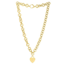 Load image into Gallery viewer, 14k Yellow Gold Rolo Link Necklace (11.40 mm)