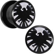 Load image into Gallery viewer, 1/2 Licensed Hawkeye Logo Acrylic Screw Fit Plugs Set