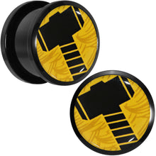 Load image into Gallery viewer, 5/8 Licensed Hammer of Thor Acrylic Screw Fit Plugs Set