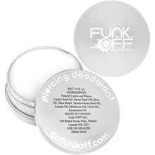 Load image into Gallery viewer, Silver Funk-Off Piercing Deodorant