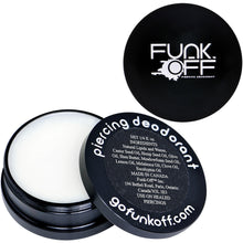 Load image into Gallery viewer, Black Funk-Off Piercing Deodorant