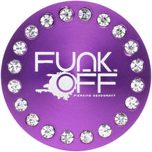 Load image into Gallery viewer, Clear Gem Purple Funk-Off Piercing Deodorant