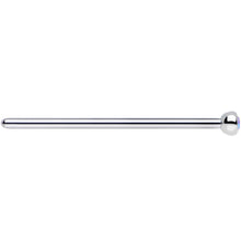 Load image into Gallery viewer, 18G 3/4 Aurora CZ Steel Straight Fishtail Nose Ring 2.5mm