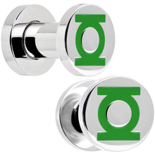Load image into Gallery viewer, 4G Stainless Steel Licensed Green Lantern Screw Fit Plug Set