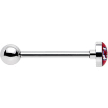 Load image into Gallery viewer, Officially Licensed Kansas City Chiefs Barbell Tongue Ring