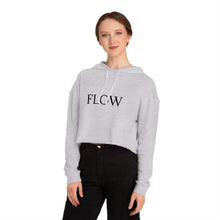 Load image into Gallery viewer, Cropped Hoodie Sweatshirt for Women with Cropped Design and Ribbed Cuffs