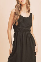 Load image into Gallery viewer, Stylish Side Slit Round Neck Sleeveless Tank Dress For Women Comfortable, Versatile, and Perfect for Casual and Dressy Occasions