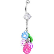 Load image into Gallery viewer, Dangling Donuts Dangle Belly Ring