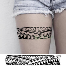 Load image into Gallery viewer, 57 Sheets Temporary Tattoo Stickers Set Waterproof Temporary Tattoo Waist Arm Modern Stylish Big Black Tattoos For Womens Mens