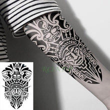 Load image into Gallery viewer, 57 Sheets Temporary Tattoo Stickers Set Waterproof Temporary Tattoo Waist Arm Modern Stylish Big Black Tattoos For Womens Mens