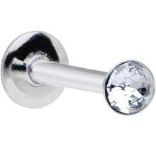 Load image into Gallery viewer, 16G 5/16 Handmade Labret Created with Crystals 3mm