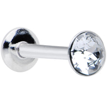 Load image into Gallery viewer, 16G 5/16 Handmade Labret Created with Crystals 4mm