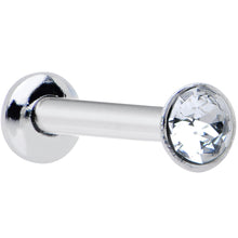 Load image into Gallery viewer, 18G 1/4 Handmade Labret Created with Crystals 2.5mm