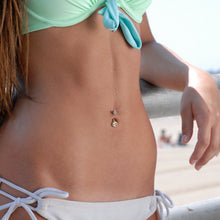 Load image into Gallery viewer, 10 Piece Multicolor Belly Ring Pack Set Created with Crystals